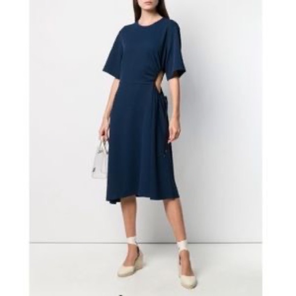 SEE BY CHLOÉ Cut-Out Midi Dress